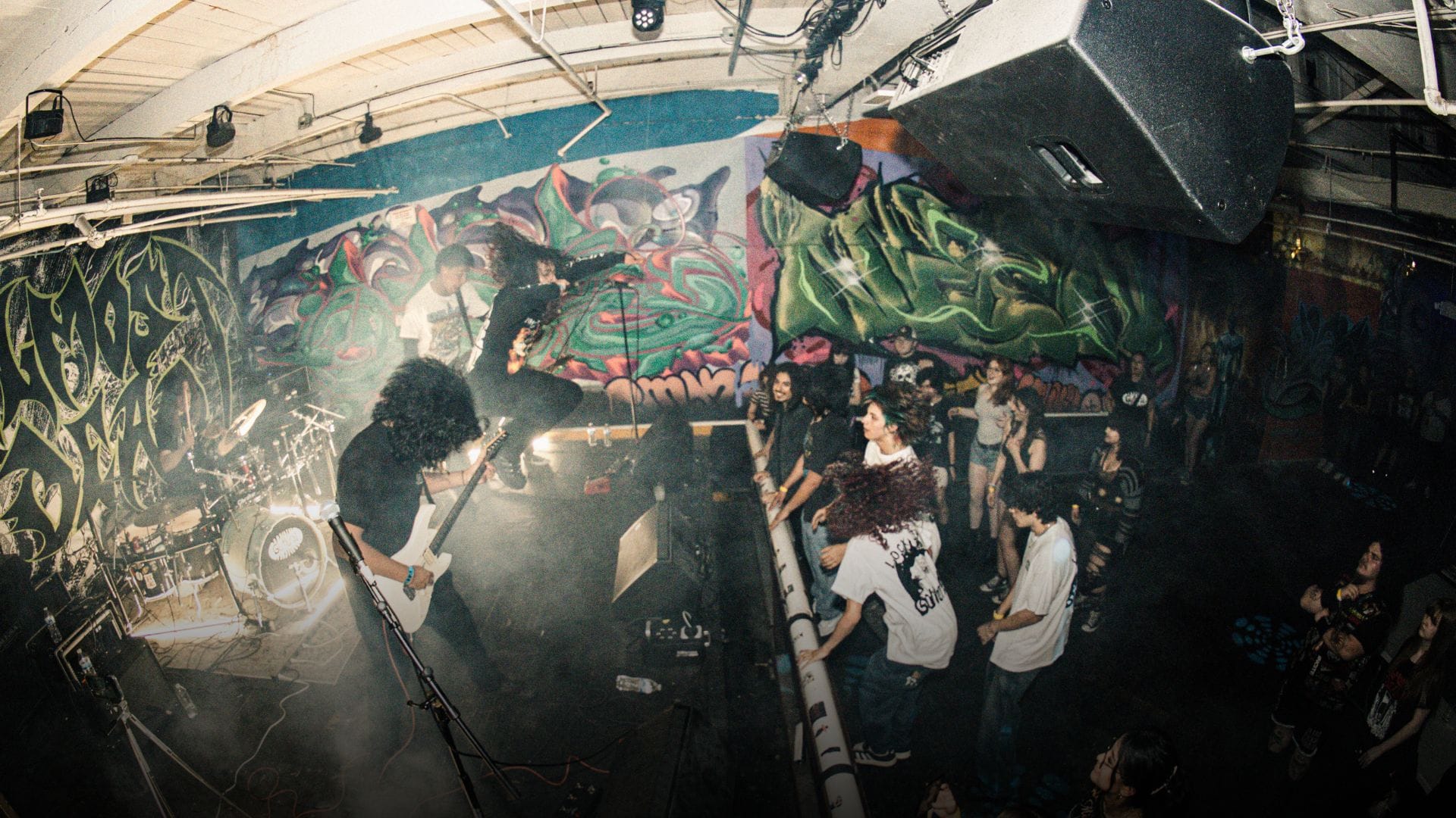 Guttural performing live at a heavy metal concert | The Metalverse