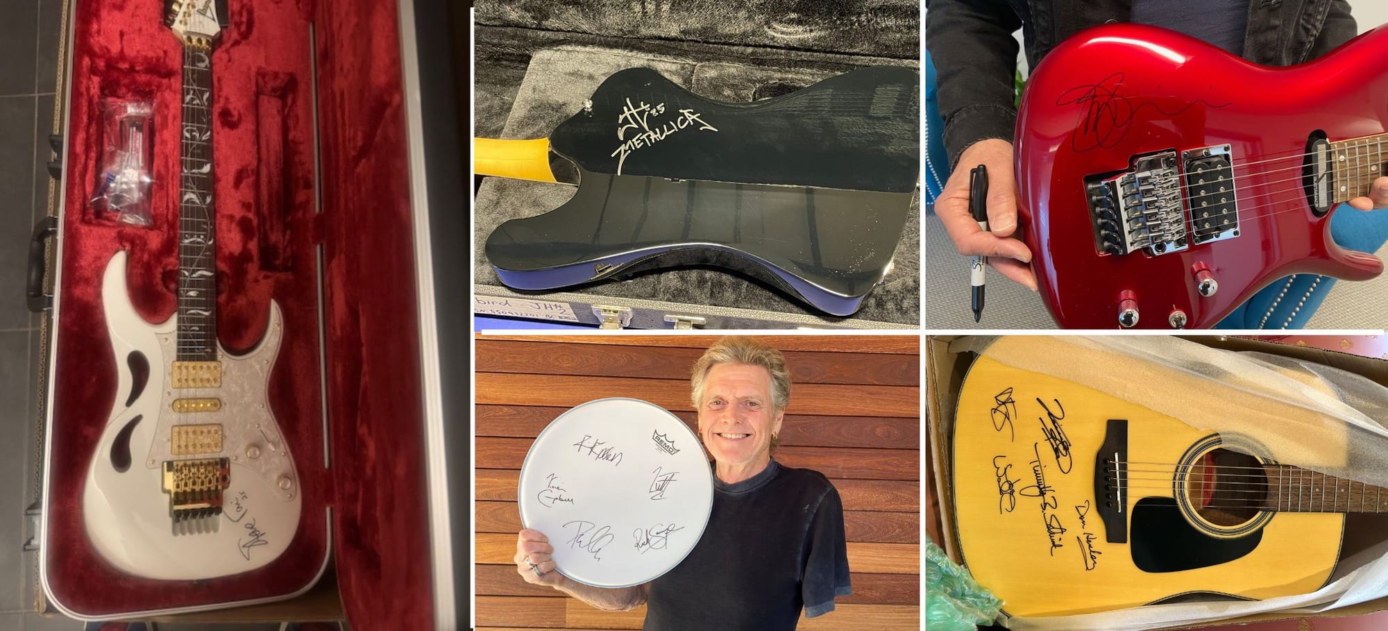 NITO and Sweet Relief Music Fund Charity Auction Featuring The Eagles, Def Leppard, James Hetfield, Ringo Starr and more