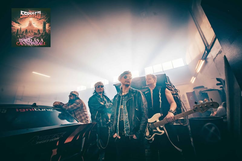 Serpico Releases new single "Hard as a Cannonball" leading up to new album | The Metalverse.net
