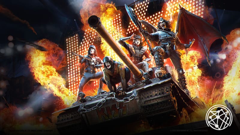 KISS Featured in World of Tanks: Modern Armor Metal Fest 2025 | The Metalverse.net