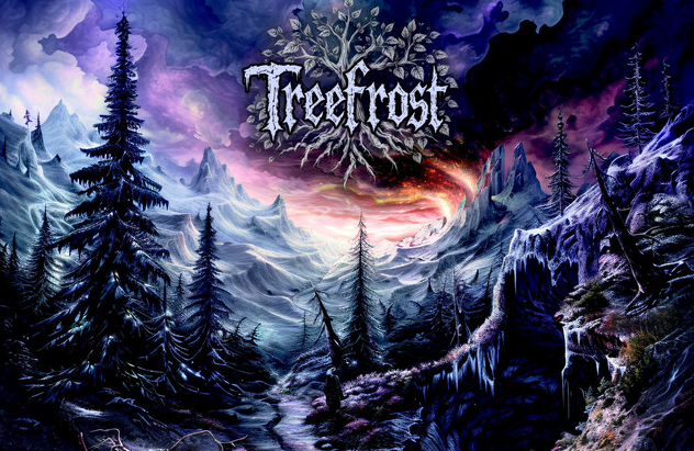 Treefrost Album Cover: "Trials of the Lost Warriors" | The Metalverse.net